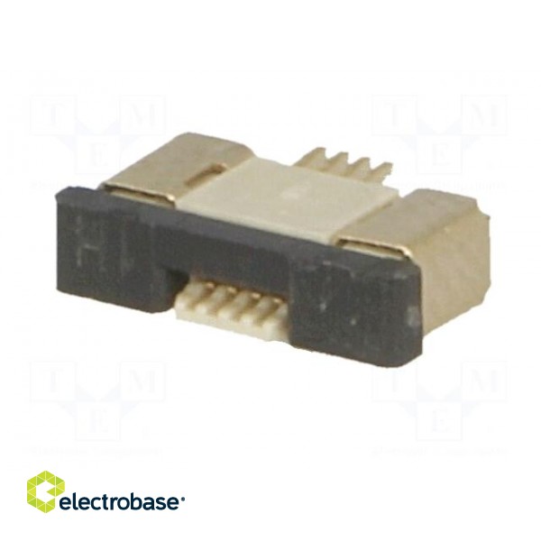 Connector: FFC (FPC) | horizontal | PIN: 4 | ZIF,top contacts | SMT image 2
