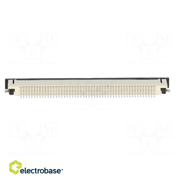 Connector: FFC/FPC | horizontal | PIN: 50 | bottom contacts,ZIF | SMT фото 5