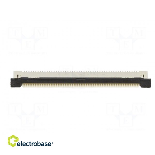 Connector: FFC/FPC | horizontal | PIN: 50 | bottom contacts,ZIF | SMT image 9