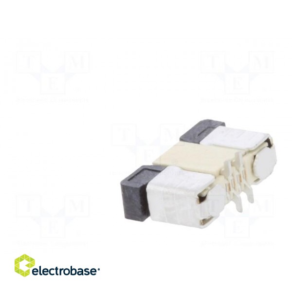 Connector: FFC (FPC) | vertical | PIN: 4 | ZIF | SMT | 500mA | tinned | 30mΩ paveikslėlis 4
