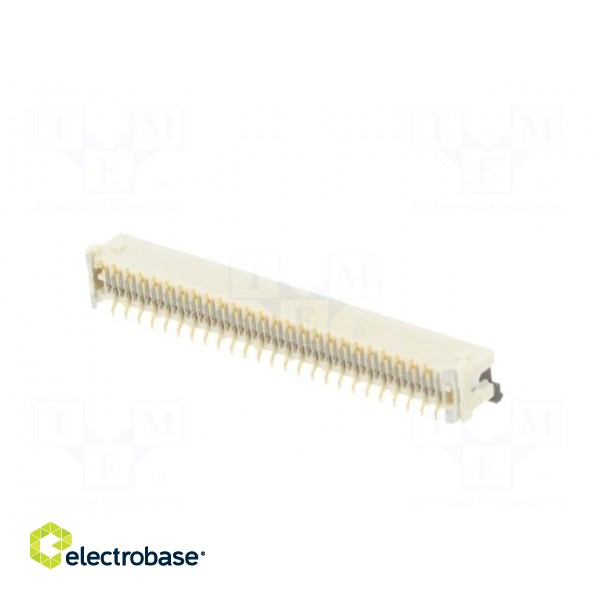 Connector: FFC (FPC) | vertical | PIN: 50 | ZIF | SMT | Easy-On | 50V paveikslėlis 6