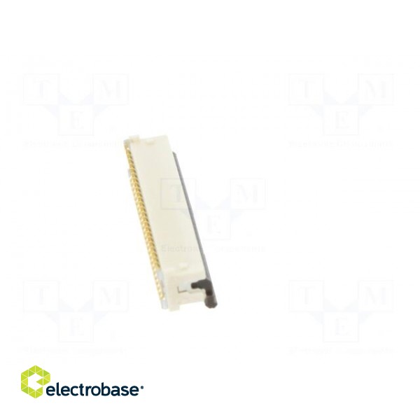 Connector: FFC (FPC) | vertical | PIN: 50 | ZIF | SMT | Easy-On | 50V фото 7