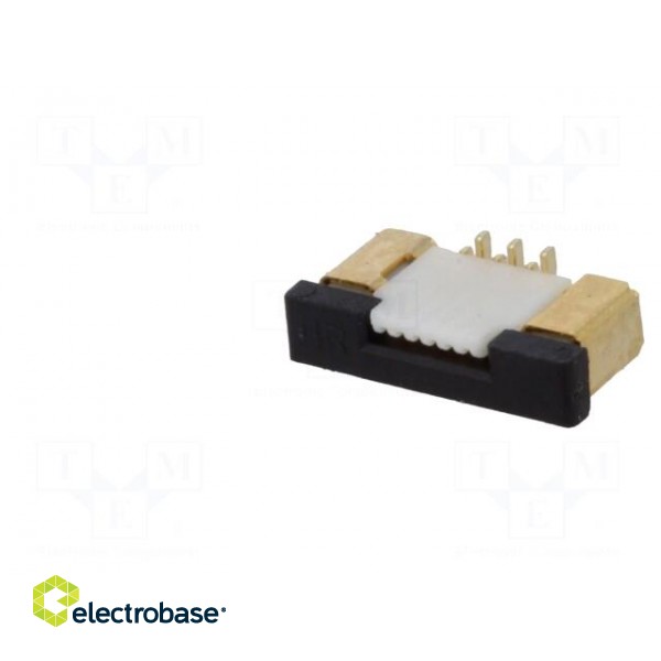 Connector: FFC (FPC) | vertical | PIN: 6 | ZIF | SMT | 0.5A | 30mΩ | 0.5mm image 2