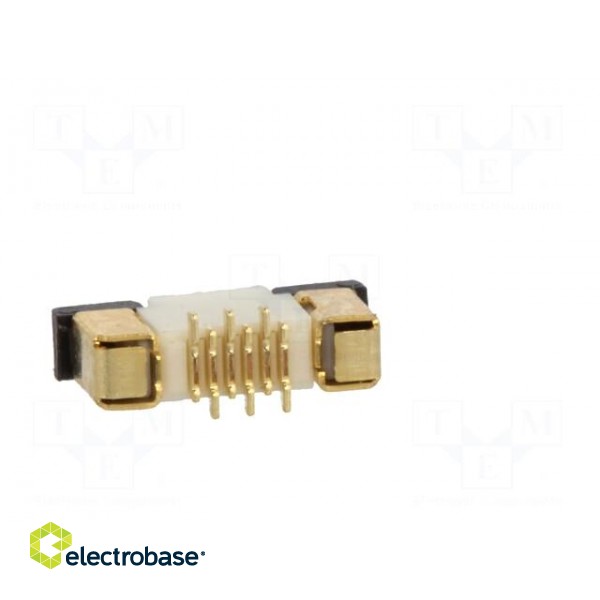 Connector: FFC (FPC) | vertical | PIN: 6 | ZIF | SMT | 0.5A | 30mΩ | 0.5mm paveikslėlis 5