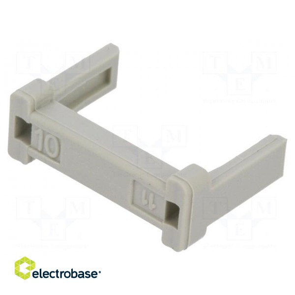 Cable clamp | PIN: 10 | IDC connectors