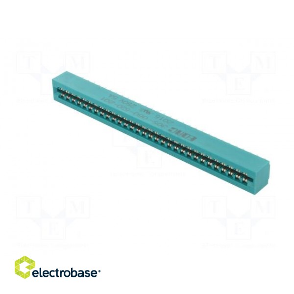 Card edge | PIN: 60 | soldered | on PCBs | 3.96mm | Series: 305 image 2