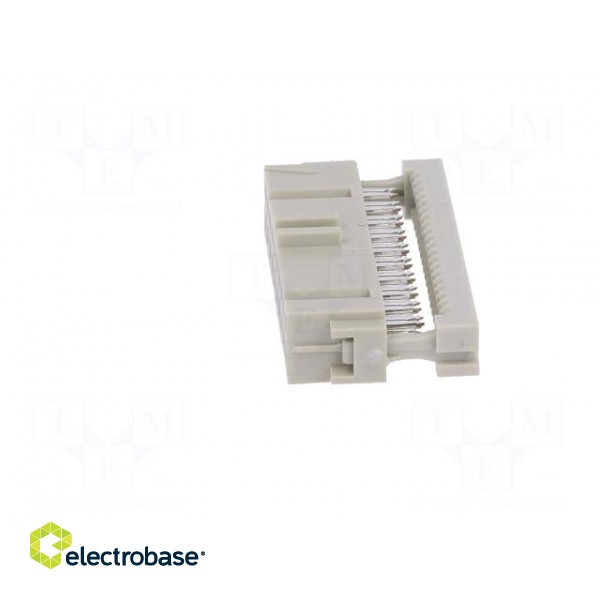 Plug | IDC | female | PIN: 20 | for ribbon cable | 1.27mm | Layout: 2x10 image 3