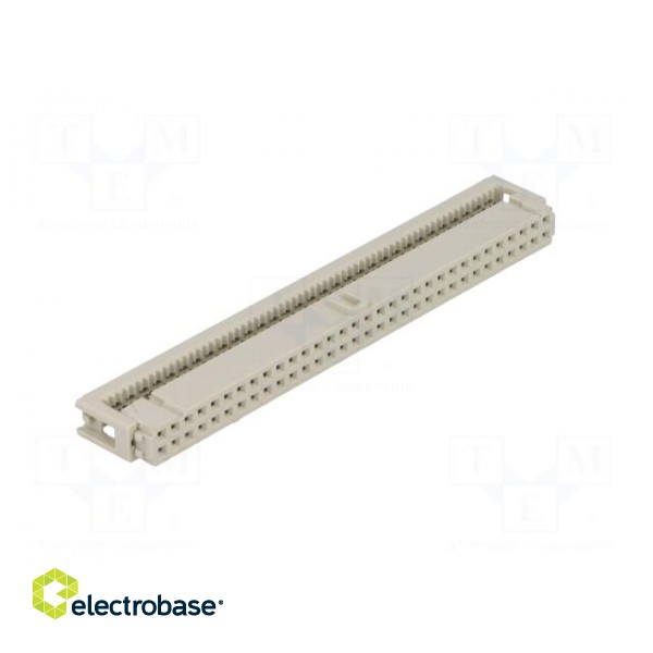 Plug | IDC | female | PIN: 64 | for ribbon cable | 1.27mm | Layout: 2x32 фото 8