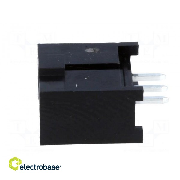 Socket | rectangular | male | C-Grid III | 2.54mm | PIN: 3 | THT | straight image 3