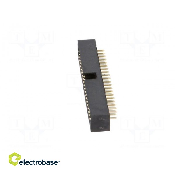Socket | IDC | male | PIN: 40 | straight | THT | gold flash | 2mm image 3