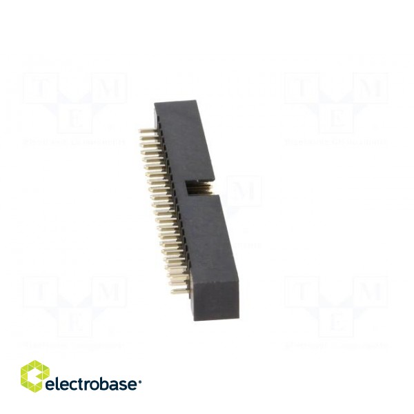 Socket | IDC | male | PIN: 40 | straight | THT | gold flash | 2mm image 7