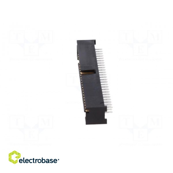 Socket | IDC | male | PIN: 50 | straight | THT | gold-plated | 2.54mm фото 3