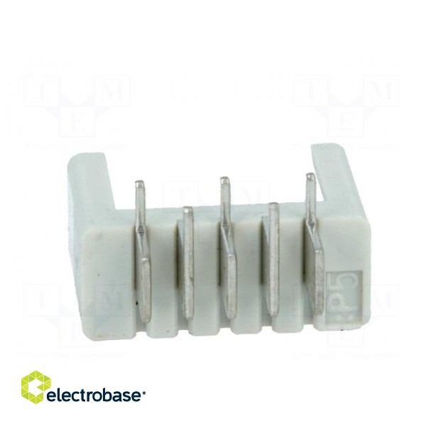 Socket | IDC | male | PIN: 5 | angled 90° | THT | tinned | 2.54mm image 5