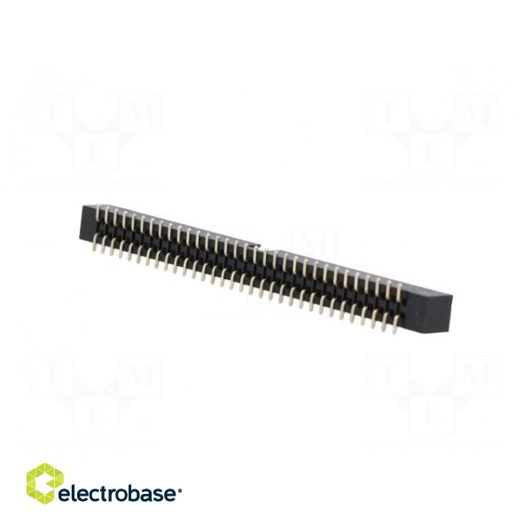 Socket | IDC | male | PIN: 64 | vertical | SMT | gold flash | 2mm image 6