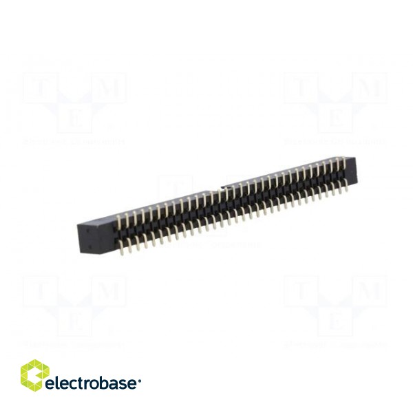 Socket | IDC | male | PIN: 64 | vertical | SMT | gold flash | 2mm image 4