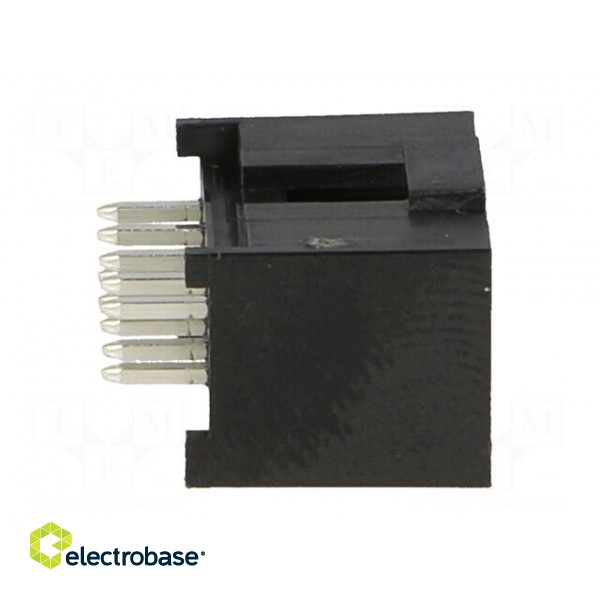 Socket | rectangular | male | C-Grid III | 2.54mm | PIN: 10 | THT | tinned image 7