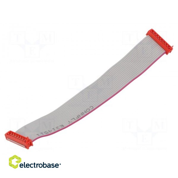 Ribbon cable with connectors | Cable ph: 1.27mm | Len: 0.15m