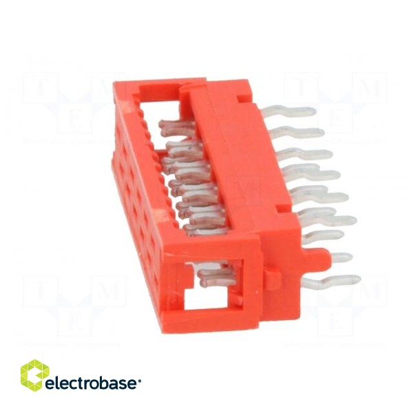 Micro-MaTch | adapter | PIN: 12 | IDC,THT | on PCBs,for ribbon cable фото 3