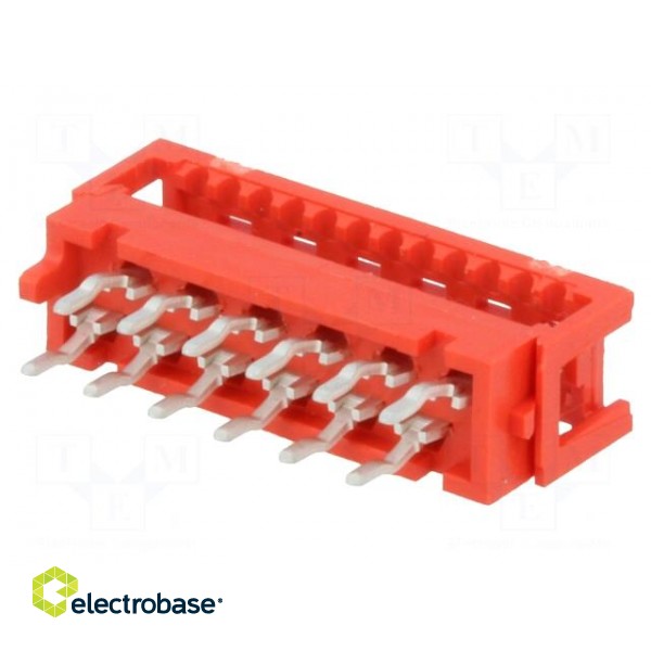 Micro-MaTch | adapter | PIN: 12 | IDC,THT | on PCBs,for ribbon cable image 6