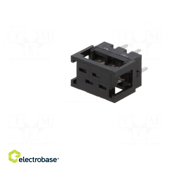 Micro-MaTch | adapter | PIN: 4 | IDC,THT | on PCBs,for ribbon cable image 2