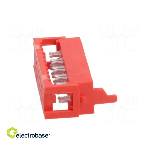 Micro-MaTch | plug | male | PIN: 10 | IDC | for ribbon cable | Layout: 2x5 фото 7
