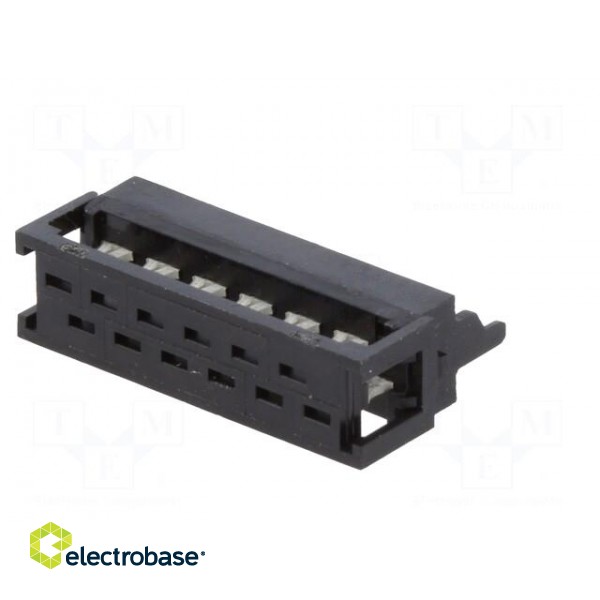 Micro-MaTch | plug | male | PIN: 12 | IDC | for ribbon cable | Layout: 2x6 image 6