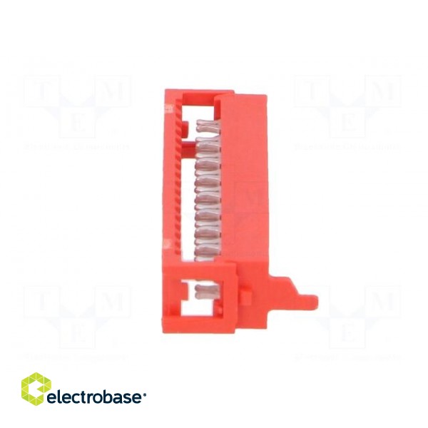 Micro-MaTch | plug | male | PIN: 18 | IDC | for ribbon cable | Layout: 2x9 фото 7