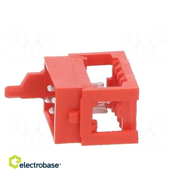 Micro-MaTch | plug | male | PIN: 4 | IDC | for ribbon cable | Layout: 2x2 фото 3