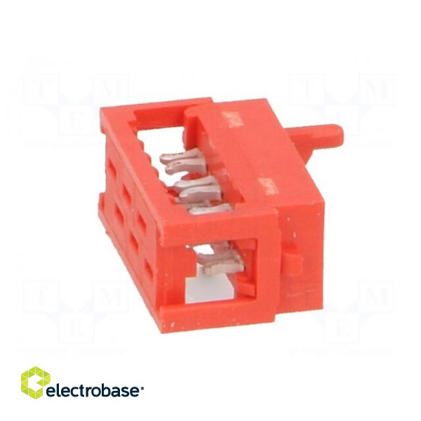 Micro-MaTch | plug | male | PIN: 6 | IDC | for ribbon cable | Layout: 2x3 image 7