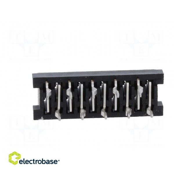 Micro-MaTch | socket | female | PIN: 10 | THT | on PCBs | Layout: 2x5 фото 5