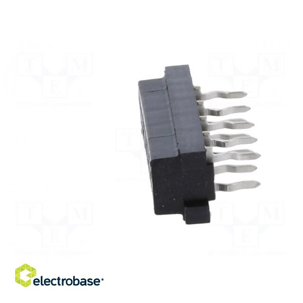 Micro-MaTch | socket | female | PIN: 10 | THT | on PCBs | Layout: 2x5 фото 3