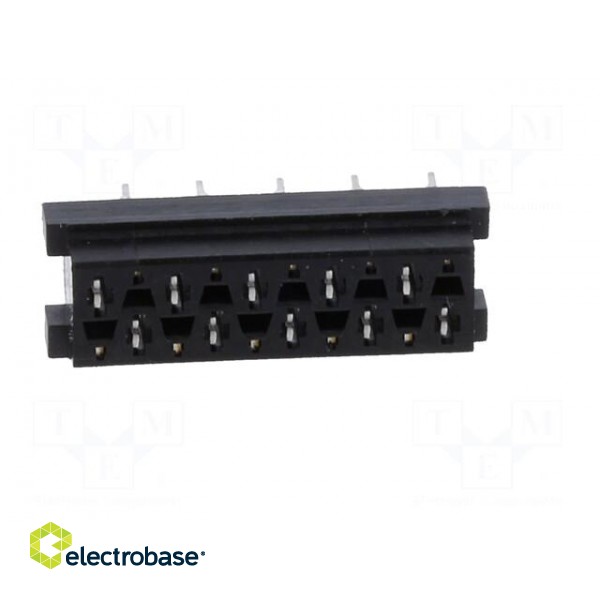 Micro-MaTch | socket | female | PIN: 10 | THT | on PCBs | Layout: 2x5 paveikslėlis 9