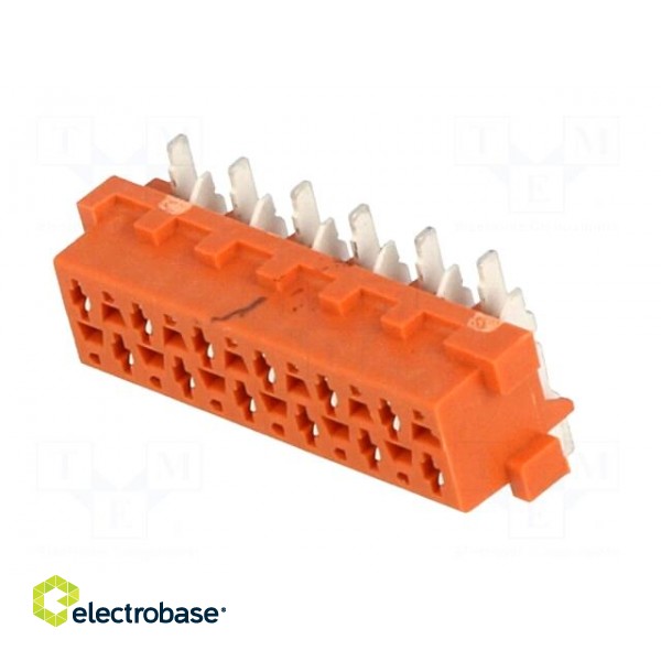 Micro-MaTch | socket | female | PIN: 12 | SMT | on PCBs | Layout: 2x6 image 2