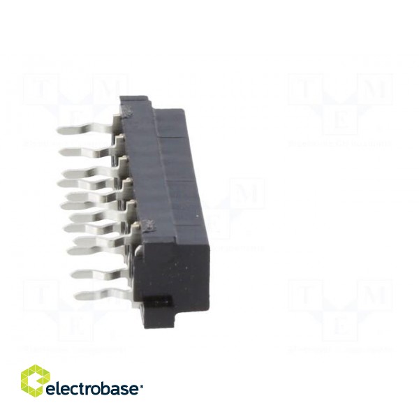 Micro-MaTch | socket | female | PIN: 12 | THT | on PCBs | Layout: 2x6 фото 7