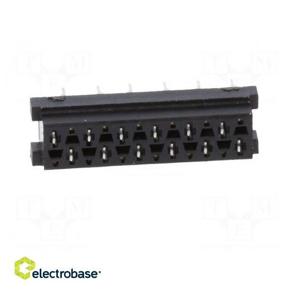 Micro-MaTch | socket | female | PIN: 12 | THT | on PCBs | Layout: 2x6 image 9