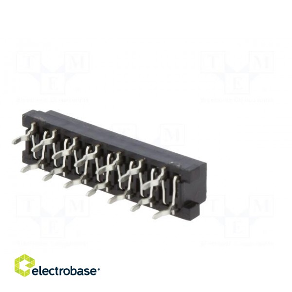 Micro-MaTch | socket | female | PIN: 14 | THT | on PCBs | Layout: 2x7 paveikslėlis 6