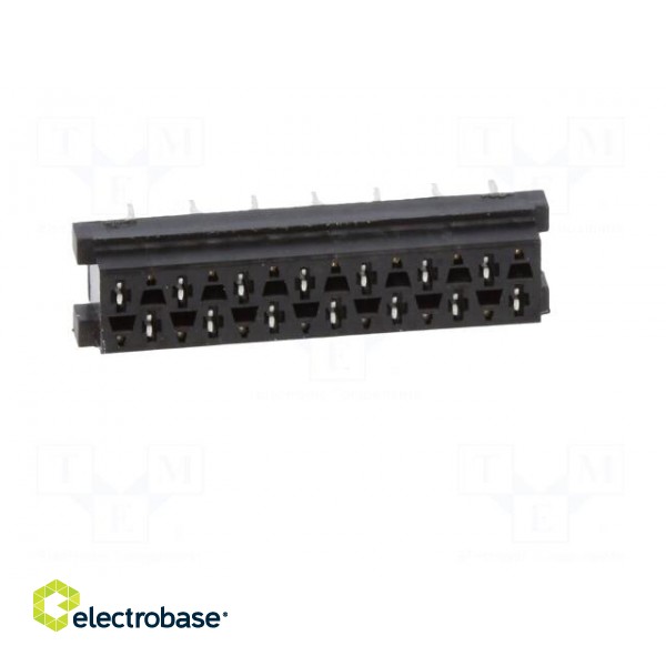 Micro-MaTch | socket | female | PIN: 14 | THT | on PCBs | Layout: 2x7 фото 9