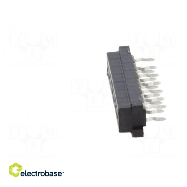 Micro-MaTch | socket | female | PIN: 14 | THT | on PCBs | Layout: 2x7 image 3