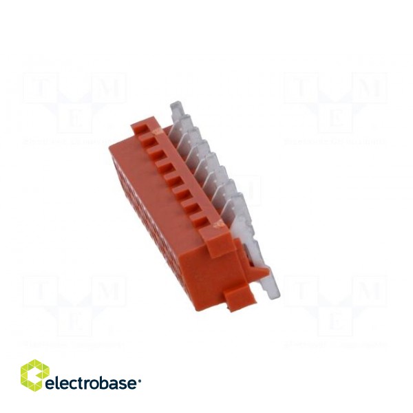 Micro-MaTch | socket | female | PIN: 16 | SMT | on PCBs | Layout: 2x8 фото 3
