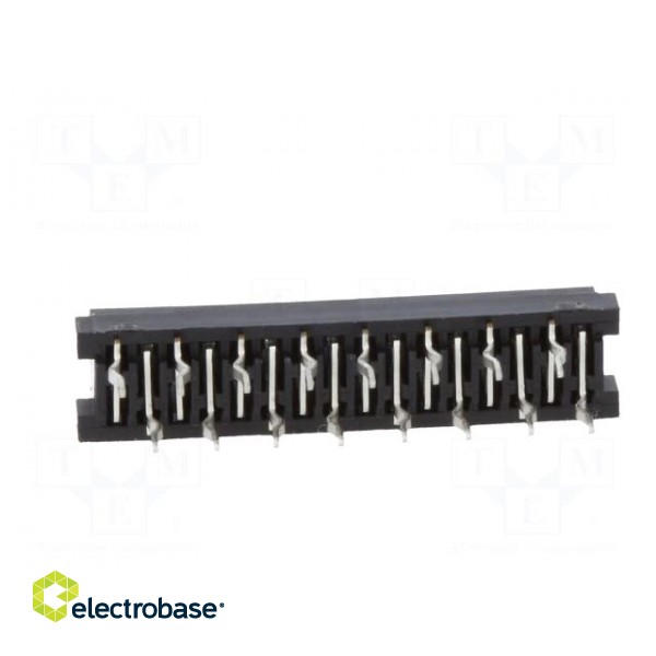 Micro-MaTch | socket | female | PIN: 16 | THT | on PCBs | Layout: 2x8 image 5