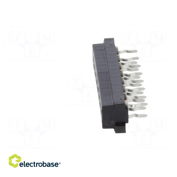 Micro-MaTch | socket | female | PIN: 16 | THT | on PCBs | Layout: 2x8 image 3