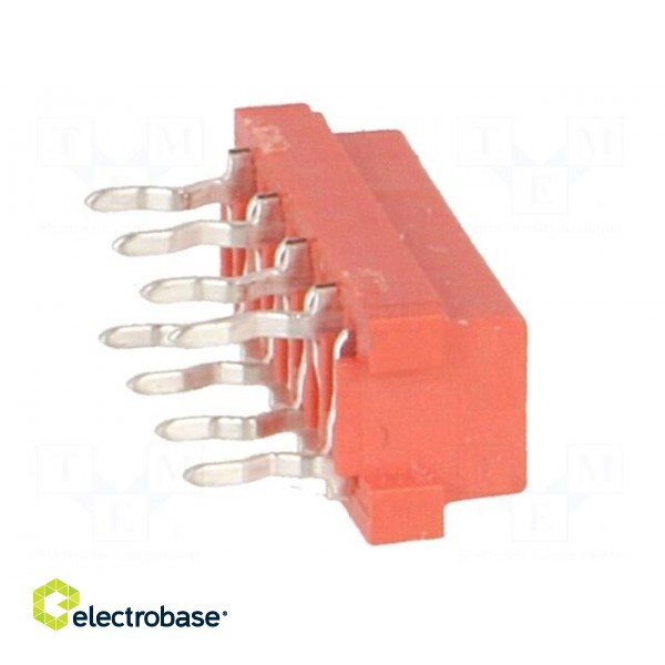 Micro-MaTch | socket | female | PIN: 8 | THT | Layout: 2x4 image 7
