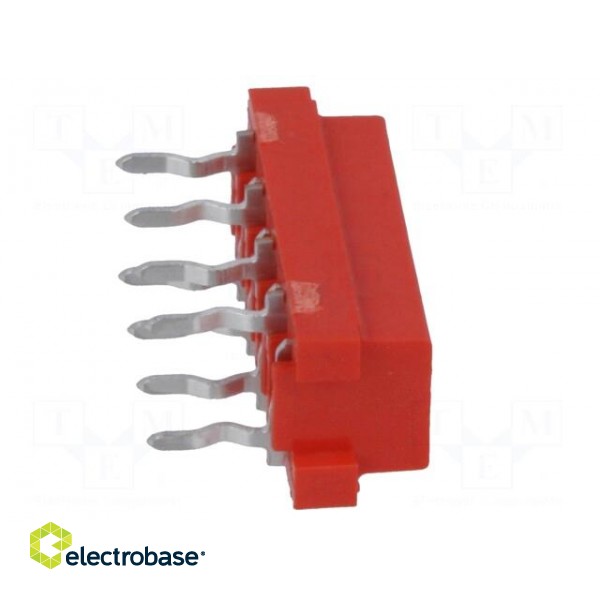 Micro-MaTch | socket | female | PIN: 8 | THT | on PCBs | Layout: 2x4 image 7