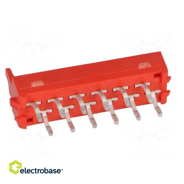 Micro-MaTch | socket | male | PIN: 12 | THT | on PCBs | 1.5A | Layout: 2x6 paveikslėlis 5