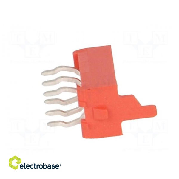 Micro-MaTch | socket | male | PIN: 6 | THT | on PCBs | 1.5A | Layout: 2x3 image 7