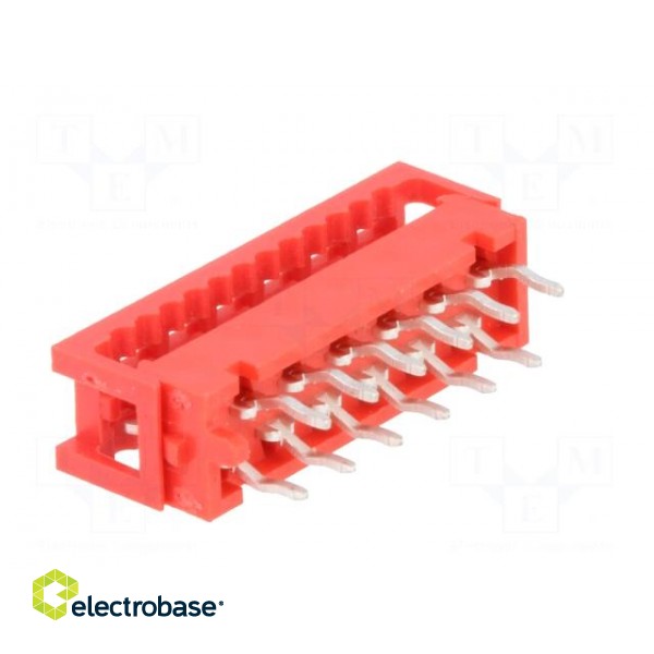 Wire-board | adapter | PIN: 12 | IDC,THT | on PCBs,for ribbon cable image 4