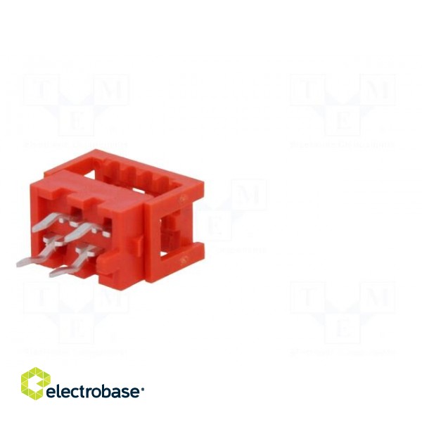 Wire-board | adapter | PIN: 4 | IDC,THT | on PCBs,for ribbon cable image 6