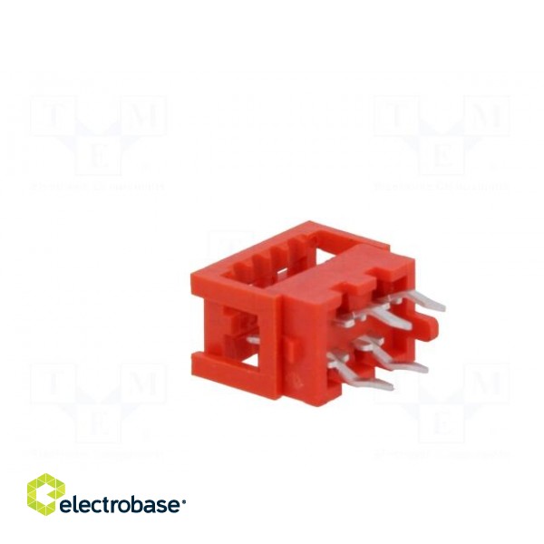 Wire-board | adapter | PIN: 4 | IDC,THT | on PCBs,for ribbon cable image 4