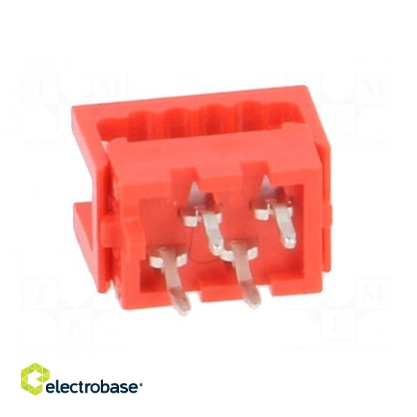 Wire-board | adapter | PIN: 4 | IDC,THT | on PCBs,for ribbon cable image 5