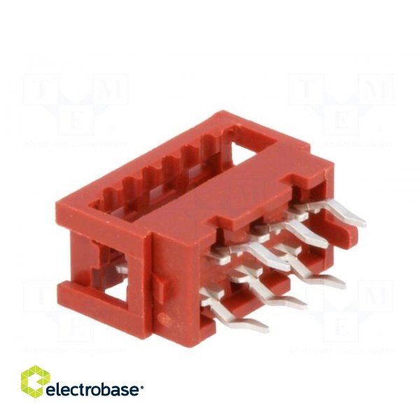 Wire-board | adapter | PIN: 6 | IDC,THT | on PCBs,for ribbon cable image 4